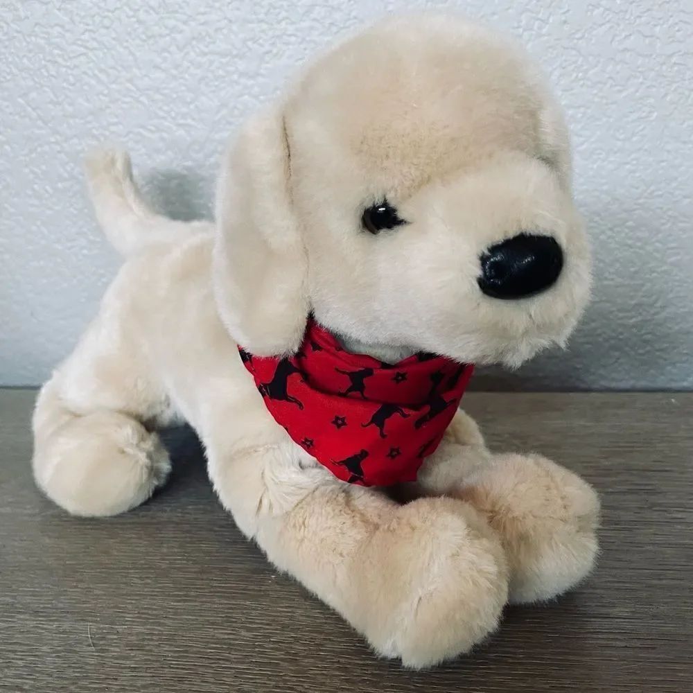 Plush Golden Retriever Yellow Lab Puppy Dog Stuffed Animal Toy